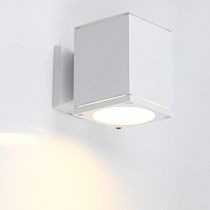 Фасадный светильник General GWL-GX53-M-IP65 Кватро Белый