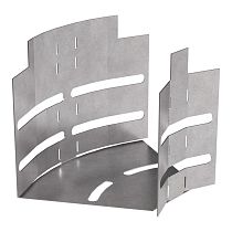 Угол горизонтальный изменяемый 0-45 градусов Стандарт 100х100 Промрукав Угол горизонтальный изменяемый 0-45 градусов Стандарт 100х100 Промрукав