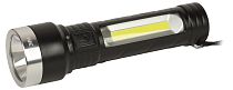 Светодиодный фонарь ЭРА UA-501 универсальный аккумуляторный COB+LED 5 Вт резина