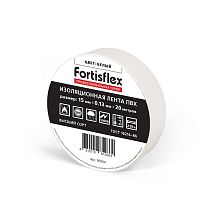 Изолента ПВХ 15x0.13х20 белая (Fortisflex)