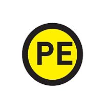 Наклейка "PE" (d20мм.) EKF PROxima Наклейка "PE" (d20мм.) EKF PROxima