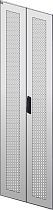 ITK Дверь перфорированная  двустворчатая для шкафа LINEA N 33U 600мм серая IEK