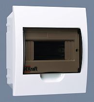 Корпус пластиковый встраиваемый 8 модулей, IP41, ЩРВ- DEKraft Корпус пластиковый встраиваемый 8 модулей, IP41, ЩРВ- DEKraft