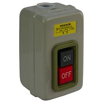 Пост кнопочный BS230B 3P 16A 2 кнопки on/off  ЭНЕРГИЯ