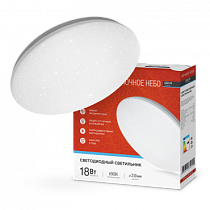 Светильник светодиодный серии DECO 18Вт 230В 6500К 1170Лм 260х55мм НОЧНОЕ НЕБО IN HOME