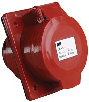 Розетка встраиваемая ССИ-425 3Р+Е+N 32А 380-415В IP44  IEK