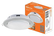 Светильник встраиваемый СВ 01-07 GX70-H5, 220 В, 50 Гц, без рефл., никель,  TDM