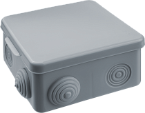 Коробка Navigator 93 248 NSS-DB-100-100-50-8-GR распаячная открытого монтажа