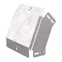 Угол вертикальный внешний 45 градусов с крышкой Стандарт 200х80 Промрукав