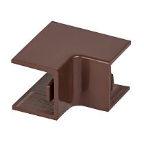 Угол внутренний (16х16) (4 шт) темное дерево EKF-Plast