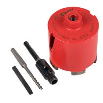 Коронка алмазная DCH-82 Laser M16 SDS-plus EKF Expert Коронка алмазная DCH-82 Laser M16 SDS-plus EKF Expert