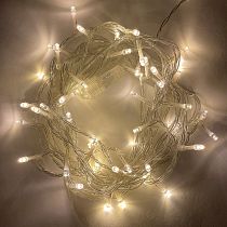 Гирлянды ENON-5B  ЭРА Гирлянда LED Нить 5 м теплый свет, 24V, IP44