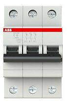 Автоматический выключатель трехполюсный C 10А 6кА SH203 ABB