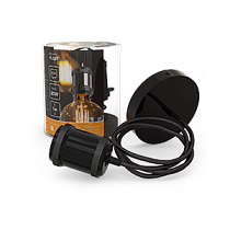 Светильник подвесной Gauss Decor PL021 черный E27, 1 м, 1/40