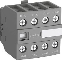 Контакт дополнительный 2НО+2НЗ CA4-22Е ABB