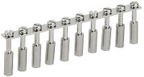 Перемычка центральная для КВИ-6кв.мм 10PIN  IEK