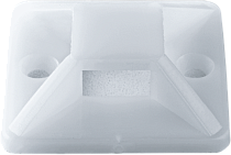 Площадка под хомут Navigator NFP-25-100/WH (уп.100шт)