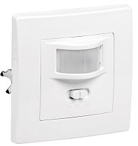 Датчик движения ИК встраиваемый 500w 160град. 9м IP20 белый  IEK