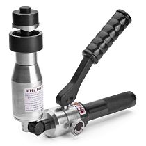 Пресс гидравлический ручной для пробивки отверстий поворотный ПГРОп-60А КВТ комплект