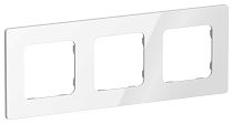 FLITE Рамка 3-местная РУ-3-К-ФлБ белый IEK