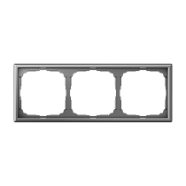 ArtGallery Сталь Рамка 3-постовая, универсальная Systeme Electric (Schneider Electric)