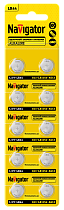 Элемент питания Navigator 95 663 NBT-06 (LR44, AG13, LR1154, BP10)