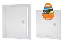 Люк ревизионный с ручкой 200х200, белый  TDM