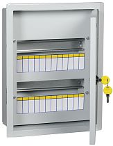TITAN 3 Корпус металлический ЩРв-24 395х310х120мм IP31  IEK