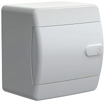 UNION Compact Корпус пластиковый ЩРН-П-4 IP41 белая дверь  IEK