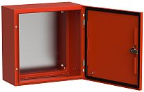 Корпус металлический TITAN 5 ЩМП-40.40.20 УХЛ1 IP66 RAL3020 красный  IEK