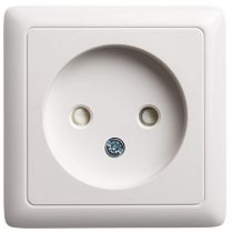 ХИТ открытая установка  Белый Розетка без заземления со шторками, 16А Systeme Electric (Schneider Electric) ХИТ открытая установка  Белый Розетка без заземления со шторками, 16А Systeme Electric (Schneider Electric)