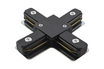 Коннектор Х-образный для шинопровода TLC-01-BL-X, черный,  TDM