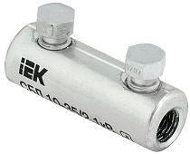 Соединитель болтовой луженый СБЛ 10-35/2 1кВ  IEK