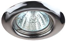 Светильник ЭРА ST3 CH штампованный MR16,12V/220V, 50W хром (200/3000)