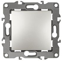 Кнопка ЭРА 12 12-1111-15 10А 250В перламутр