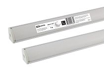 Профиль алюминиевый угловой 1616 (1 м), матовый рассеиватель, 2 заглушки, 2 крепежа  TDM