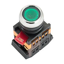 Кнопка ABLFS-22 с подсветкой зеленый NO+NC 230В EKF PROxima Кнопка ABLFS-22 с подсветкой зеленый NO+NC 230В EKF PROxima