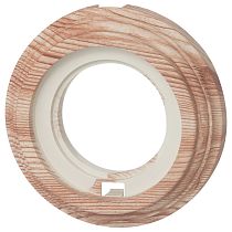 Рамка однопостовая,серия Лизетта,пластик, цвет Карельская Сосна Bironi