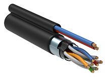 ITK Витая пара F/UTP кат.5E 4х2х24AWG LDPE каб. пит. 2x0,75 IEK