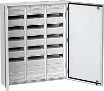 Корпус металлический TITAN 5 ЩРн-216 (3х72) 960х830х140мм IP54 белый (две двери)  IEK