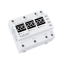 Реле напряжения трехфазное RE V3F-40A W ROSTOKELECTRO