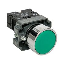 Кнопка BA31 зеленая NO IP65 EKF