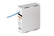 Трубка термоусаживаемая  ТУТнг 4/2 синяя в коробке (10 м/упак)  TDM