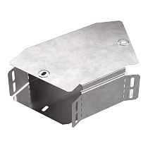 Угол горизонтальный 45 градусов с крышкой Стандарт 150х80 Промрукав Угол горизонтальный 45 градусов с крышкой Стандарт 150х80 Промрукав