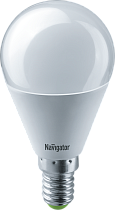 Лампа светодиодная шарик Navigator NLL-G45-7-230-2.7K-E14