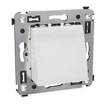 Вывод кабеля из стены "Avanti", "Белое облако" DKC