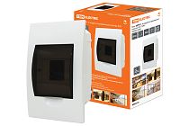 Бокс ЩРВ-П-4модуля встраиваемый пластик IP41  TDM Бокс ЩРВ-П-4модуля встраиваемый пластик IP41  TDM