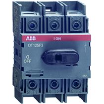 Рубильник 3п OT100F3 100А (80А AC23) ABB