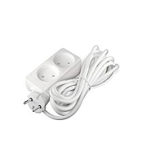 Удлинитель бытовой 2200 Вт 10А IP20 2 гнезда ПВС без заземления 3м Союз