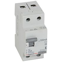 RX3 ВДТ 100мА 25А 2П AC RX3 ВДТ 100мА 25А 2П AC